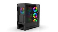 EMPOUSA EMG-17XN 4X120MM FAN RGB + Gaming ATX PSU YOK KUMAND VAR